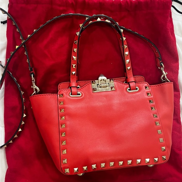 ONE DAY SALE Valentino Calfskin Rockstud Mini - Picture 2 of 11